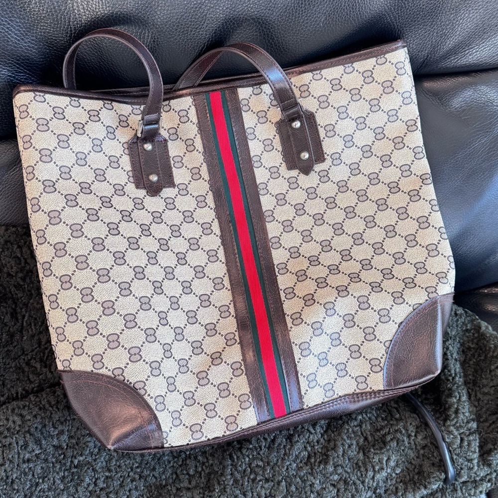 Large Monogram Tote - Picture 2 of 8